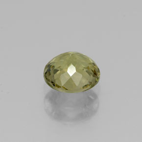 Tourmaline vert naturelle coupe roude, 0,65 ct, VVS-VS