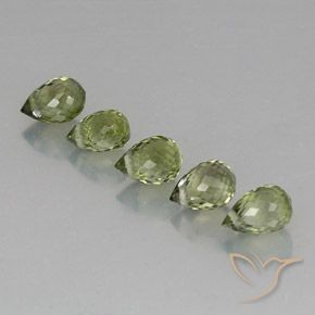 Shop natural 2.57ct Vert sauge Tourmaline gems, Briolette, from Mozambique at GemSelect. In stock, global shipping!