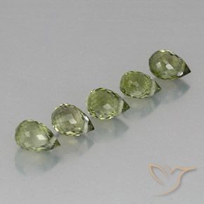 Shop natural 2.57ct Vert sauge Tourmaline gems, Briolette, from Mozambique at GemSelect. In stock, global shipping!