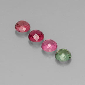Achetez naturel ct multicolore tourmaline gems, coupe roude, en provenance mozambique chez gemselect. en stock, livraison internationale!