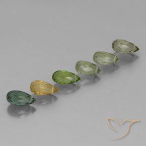 Shop natural 2.76ct Multicolore Tourmaline gems, Briolette, from Mozambique at GemSelect. In stock, global shipping!