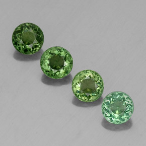 Achetez naturel ct vert tourmaline gems, coupe roude, en provenance mozambique chez gemselect. en stock, livraison internationale!