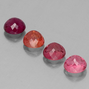 Achetez naturel ct multicolore tourmaline gems, coupe roude, en provenance mozambique chez gemselect. en stock, livraison internationale!