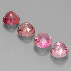 Achetez naturel ct multicolore tourmaline gems, coupe roude, en provenance mozambique chez gemselect. en stock, livraison internationale!