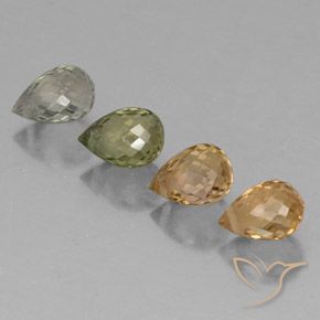 Shop natural 2.68ct Multicolore Tourmaline gems, Briolette, from Mozambique at GemSelect. In stock, global shipping!