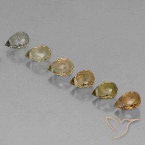 Shop natural 2.19ct Multicolore Tourmaline gems, Briolette, from Mozambique at GemSelect. In stock, global shipping!