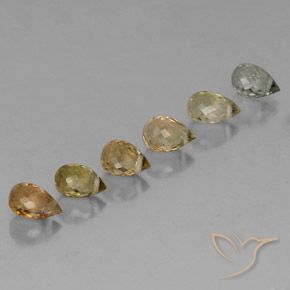 Shop natural 2.19ct Multicolore Tourmaline gems, Briolette, from Mozambique at GemSelect. In stock, global shipping!