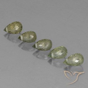 Shop natural 2.18ct Vert forêt léger Tourmaline gems, Briolette, from Mozambique at GemSelect. In stock, global shipping!