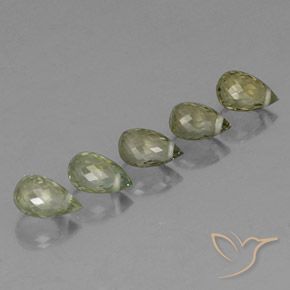 Shop natural 2.18ct Vert forêt léger Tourmaline gems, Briolette, from Mozambique at GemSelect. In stock, global shipping!