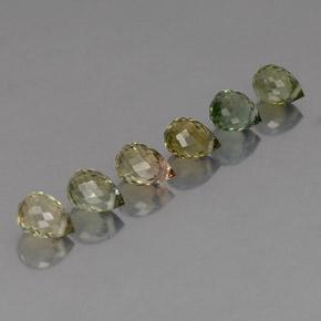 Achetez naturel 3.10ct Vert clair Tourmaline gems, Briolette, En provenance Mozambique chez GemSelect. En stock, livraison internationale!