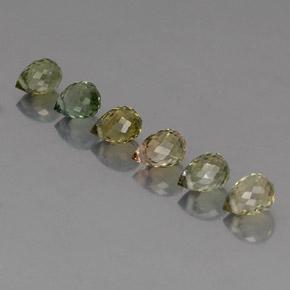 Achetez naturel 3.10ct Vert clair Tourmaline gems, Briolette, En provenance Mozambique chez GemSelect. En stock, livraison internationale!