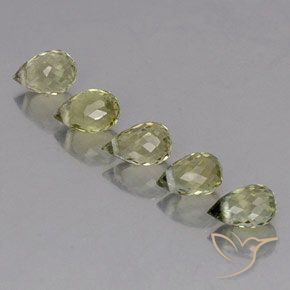 Shop natural 2.01ct Vert jaunâtre Tourmaline gems, Briolette, from Mozambique at GemSelect. In stock, global shipping!