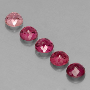 Achetez naturel ct multicolore tourmaline gems, coupe roude, en provenance mozambique chez gemselect. en stock, livraison internationale!