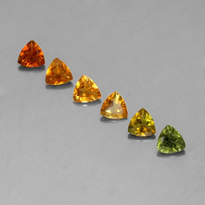 Achetez naturel ct multicolore tourmaline gems, trillion, en provenance mozambique chez gemselect. en stock, livraison internationale!
