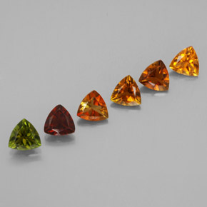 Achetez naturel ct multicolore tourmaline gems, trillion, en provenance mozambique chez gemselect. en stock, livraison internationale!