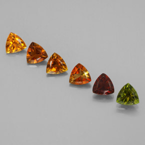 Achetez naturel ct multicolore tourmaline gems, trillion, en provenance mozambique chez gemselect. en stock, livraison internationale!