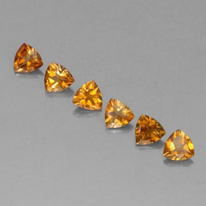Achetez naturel 1,24ct orange tourmaline gems, trillion, en provenance mozambique chez gemselect. en stock, livraison internationale!