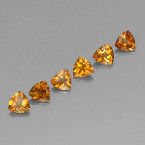 Achetez naturel 1,24ct orange tourmaline gems, trillion, en provenance mozambique chez gemselect. en stock, livraison internationale!