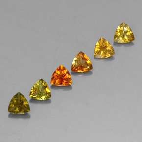 Achetez naturel ct multicolore tourmaline gems, trillion, en provenance mozambique chez gemselect. en stock, livraison internationale!