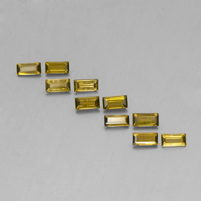 Achetez naturel ct vert tourmaline gems, baguette, en provenance mozambique chez gemselect. en stock, livraison internationale!
