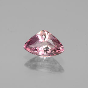 Tourmaline rose naturelle trillion, 0,70 ct, VVS-VS