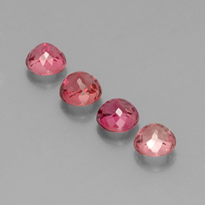Achetez naturel ct rose tourmaline gems, coupe roude, en provenance mozambique chez gemselect. en stock, livraison internationale!