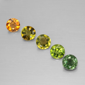 Achetez naturel ct multicolore tourmaline gems, coupe roude, en provenance mozambique chez gemselect. en stock, livraison internationale!