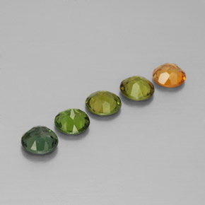 Achetez naturel ct multicolore tourmaline gems, coupe roude, en provenance mozambique chez gemselect. en stock, livraison internationale!