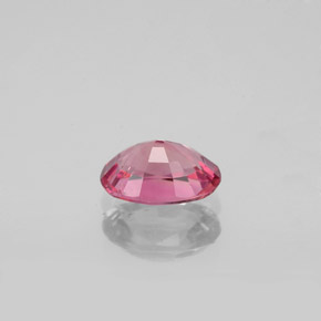 Tourmaline rose naturelle coupe ovale, 0,91 ct, VS-SI