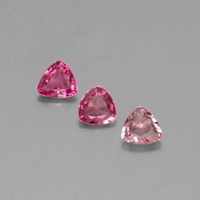 Achetez naturel ct rose tourmaline gems, trillion, en provenance mozambique chez gemselect. en stock, livraison internationale!