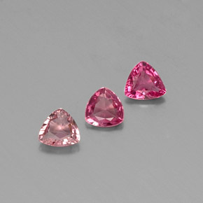 Achetez naturel ct rose tourmaline gems, trillion, en provenance mozambique chez gemselect. en stock, livraison internationale!