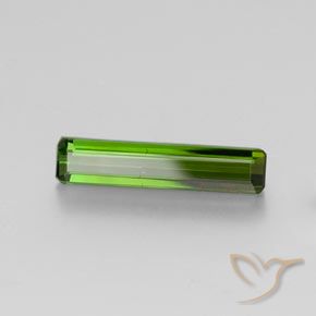 Tourmaline Forêt verte naturelle Octogone / coupe Émeraude, 1.98 ct, VS