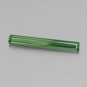 Tourmaline Vert naturelle Taille émeraude, 1.23 ct, VVS-VS