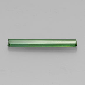 Tourmaline Vert naturelle Taille émeraude, 1.23 ct, VVS-VS