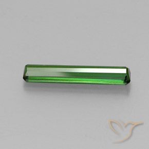 Tourmaline Vert naturelle Octogone / coupe Émeraude, 1.44 ct, VVS-VS