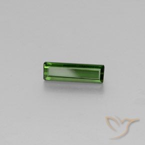 Tourmaline Vert moyen naturelle Octogone / coupe Émeraude, 1.46 ct, VVS-VS