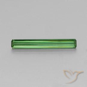 1.44ct Naturel Vert moyen Tourmaline, Taille émeraude, VVS-VS