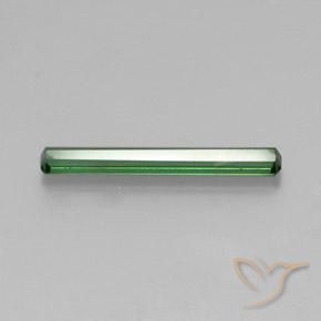 Tourmaline Vert moyen naturelle Octogone / coupe Émeraude, 1.44 ct, VVS-VS