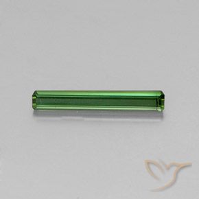 1.34ct Naturel Vert Tourmaline, Taille émeraude, VS