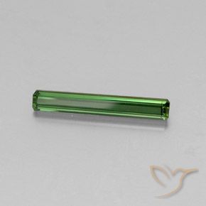 Tourmaline Vert naturelle Octogone / coupe Émeraude, 1.34 ct, VS