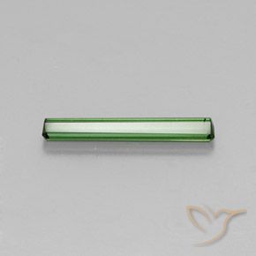Tourmaline Vert naturelle Octogone / coupe Émeraude, 1.34 ct, VS