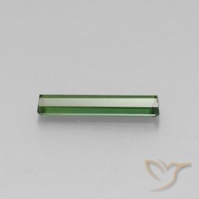 Tourmaline Vert moyen naturelle Octogone / coupe Émeraude, 1.96 ct, VVS-VS