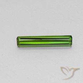1.49ct Naturel Vert Tourmaline, Taille émeraude, VS