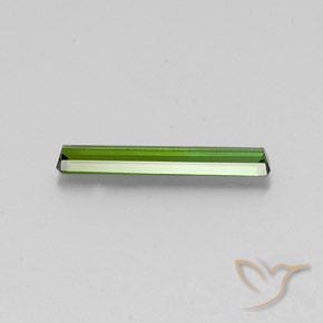 Tourmaline Vert naturelle Octogone / coupe Émeraude, 1.49 ct, VS