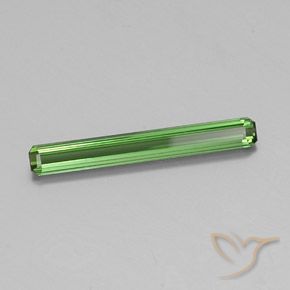 Tourmaline Vert naturelle Octogone / coupe Émeraude, 1.50 ct, VS