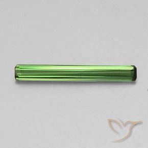 1.16ct Naturel Vert moyen Tourmaline, Taille émeraude, VS