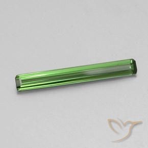 Tourmaline Vert moyen naturelle Octogone / coupe Émeraude, 1.16 ct, VS
