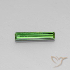 1.51ct Naturel Vert Tourmaline, Taille émeraude, VS