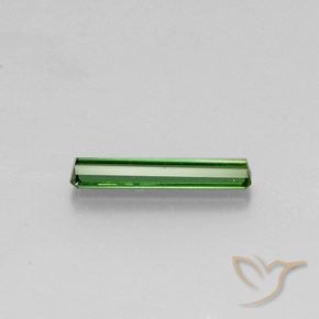 Tourmaline Vert naturelle Octogone / coupe Émeraude, 1.51 ct, VS