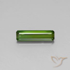 1.93ct Naturel Vert moyen Tourmaline, Taille émeraude, VVS-VS
